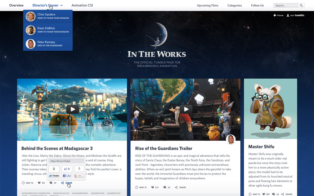 DreamWorks Animation Blog