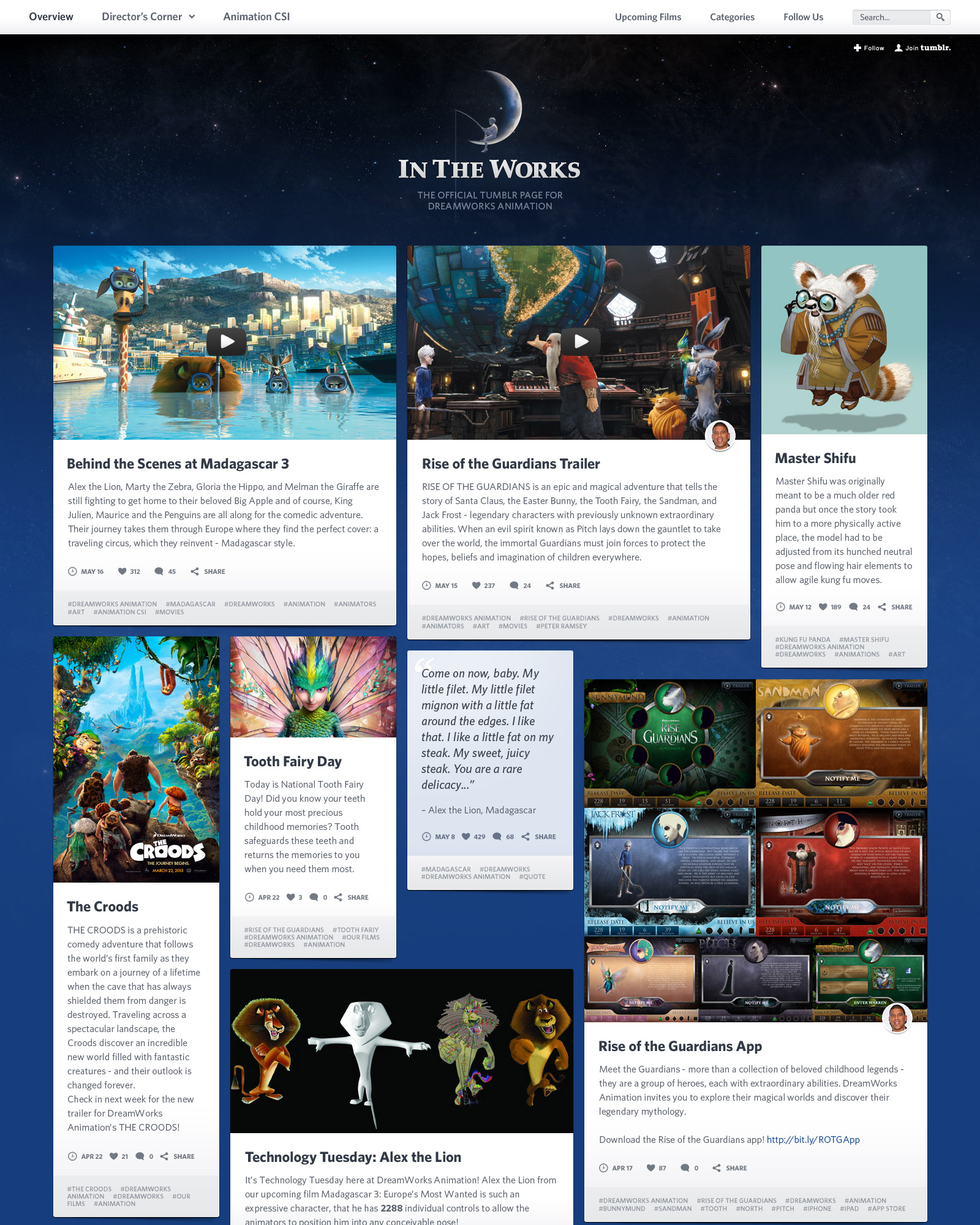 DreamWorks Animation Blog