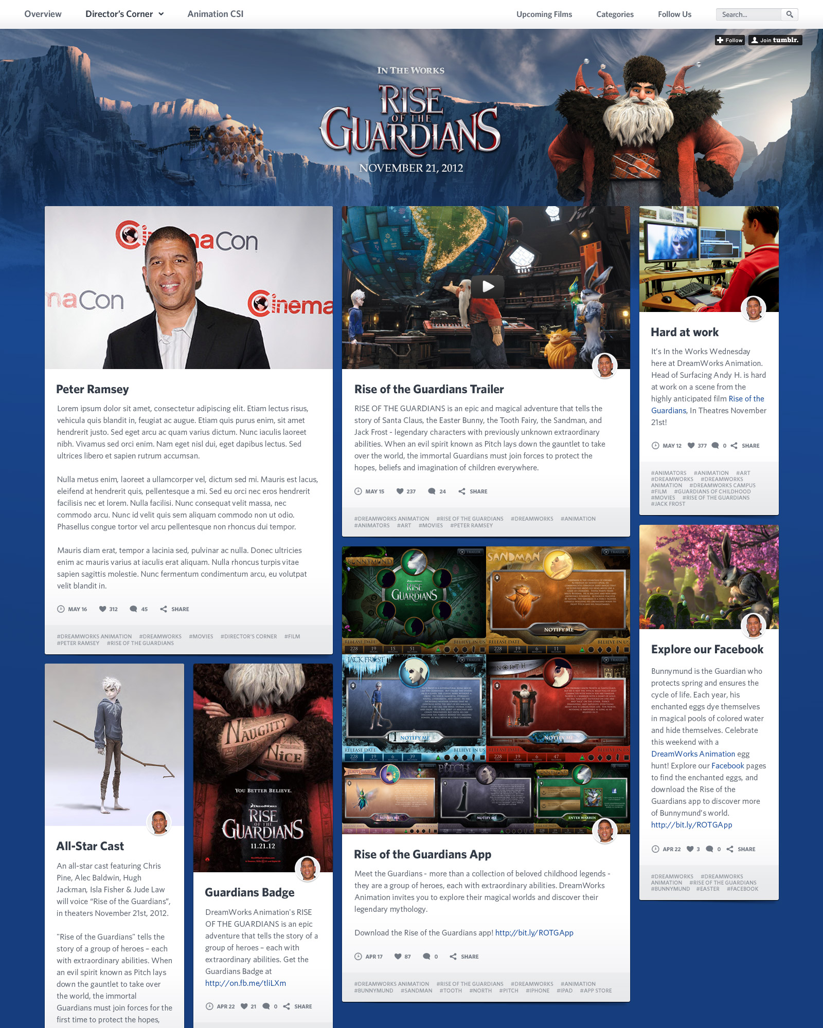 DreamWorks Animation Blog